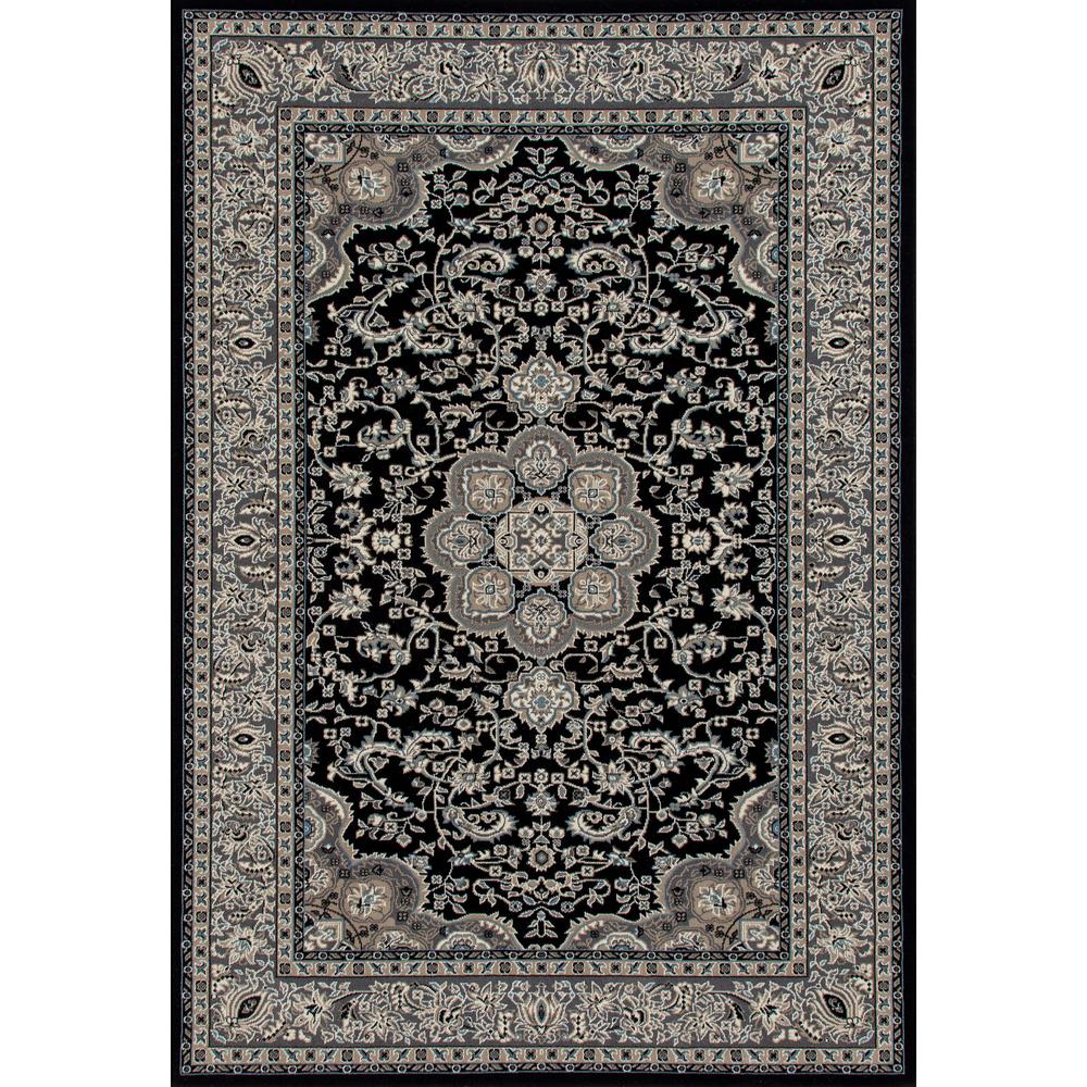 Art Carpet Area Rugs The Home Depot Kensington Center Glow Black 9 Ft X 12 Area Rug