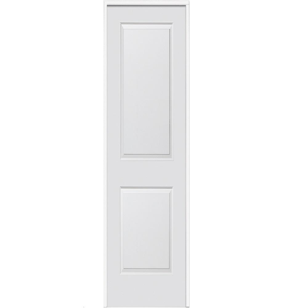 MMI Door 26 in. x 80 in. Smooth Carrara LeftHand Solid Core Primed