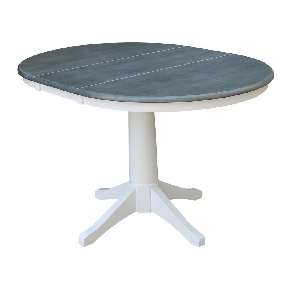 International Concepts White Heather Gray 36 In X 48 Oval White Heather Gray 36 In X 48 Oval