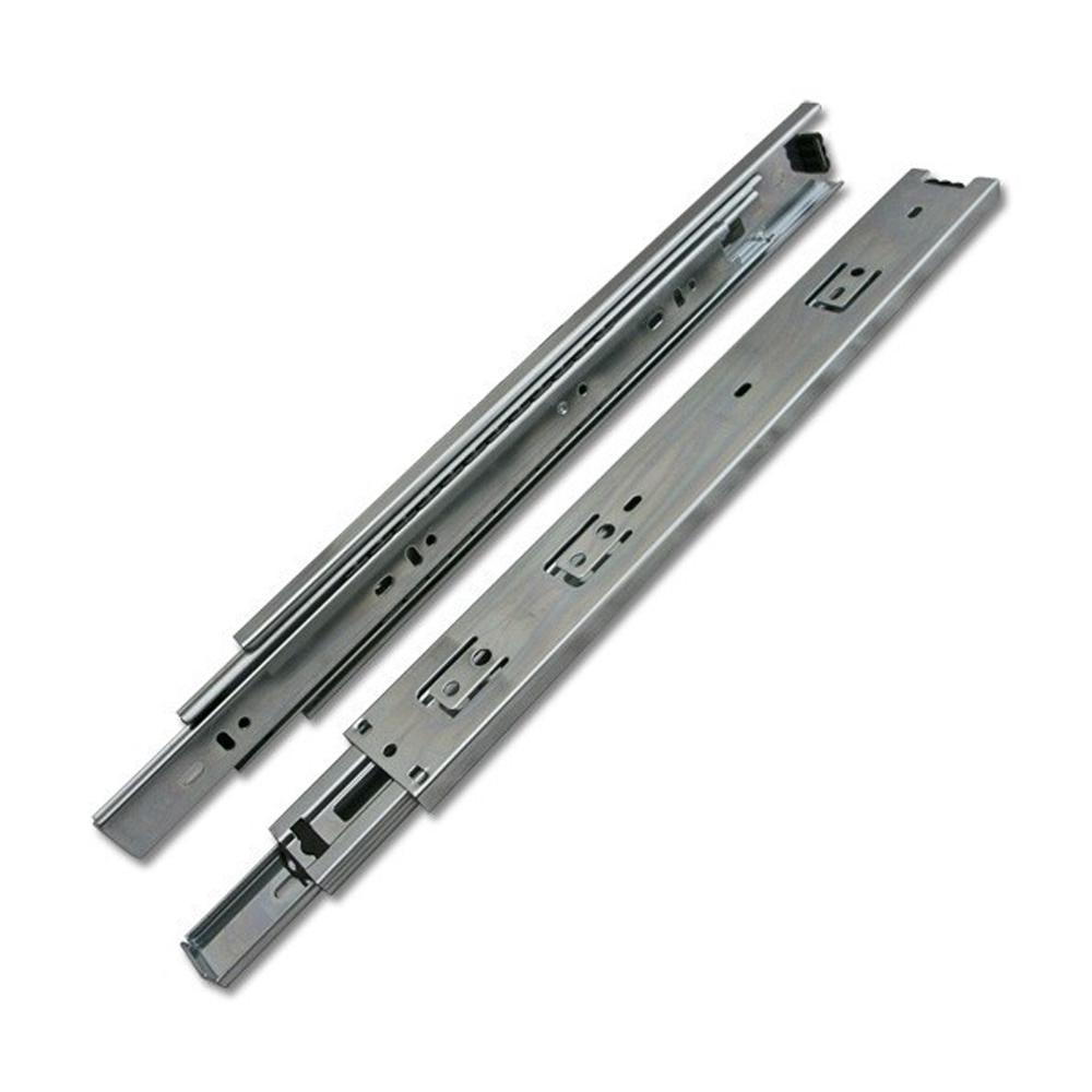 2-1//16 Wide Steel Pair of 36 Full Extension Ball Bearing Side Mount 500 lb Heavy Duty Drawer Slides