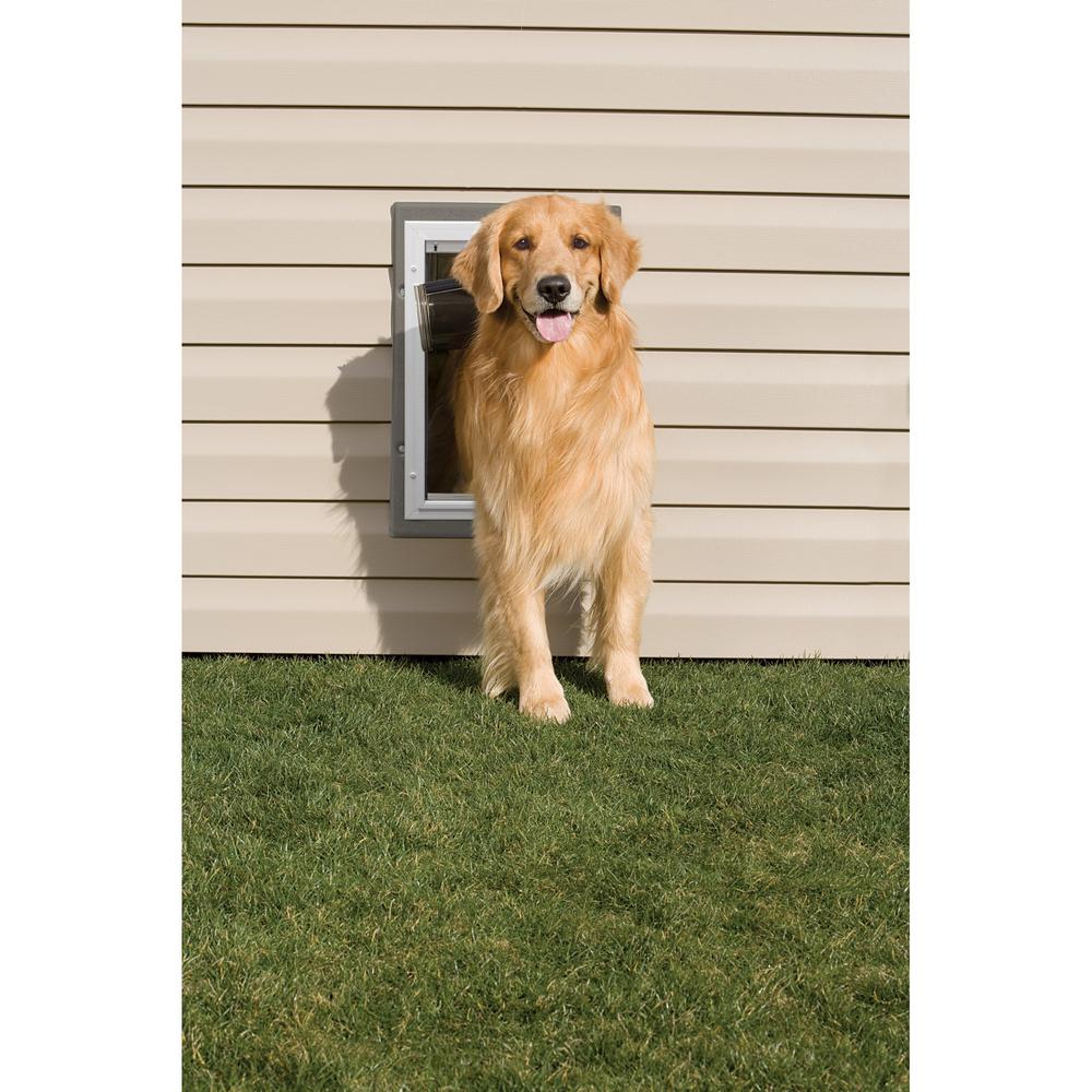 petsafe wall entry aluminum pet door large
