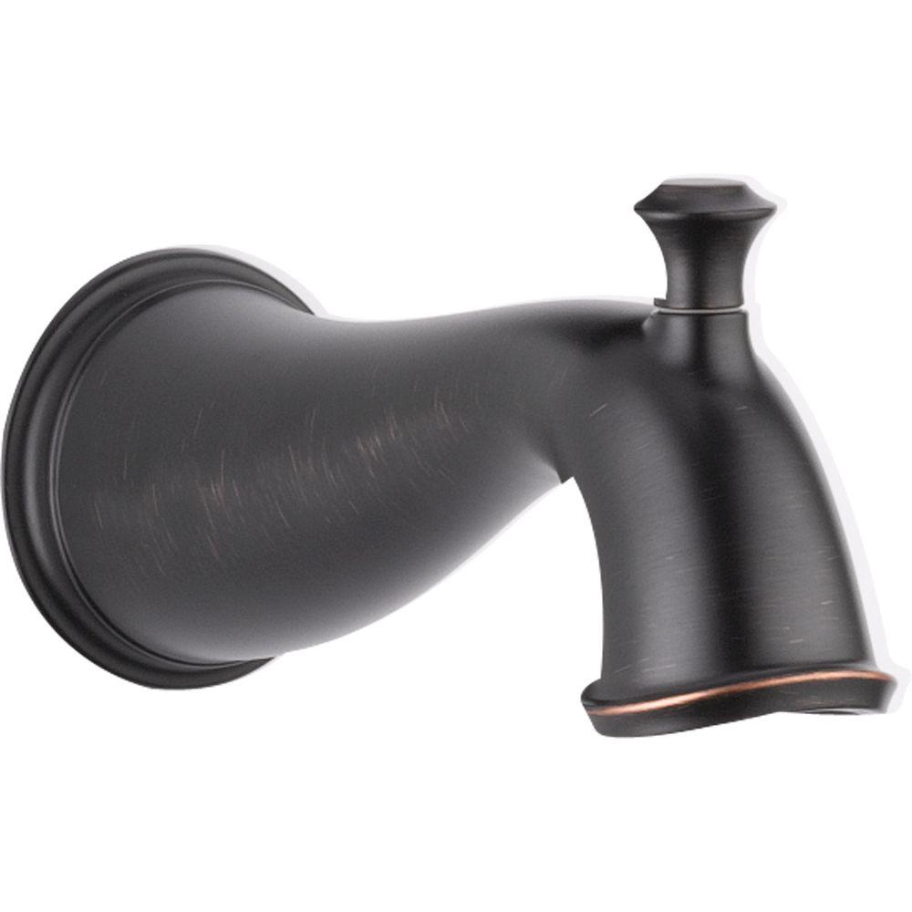 Delta Cassidy Pull Up Diverter Tub Spout In Venetian Bronze
