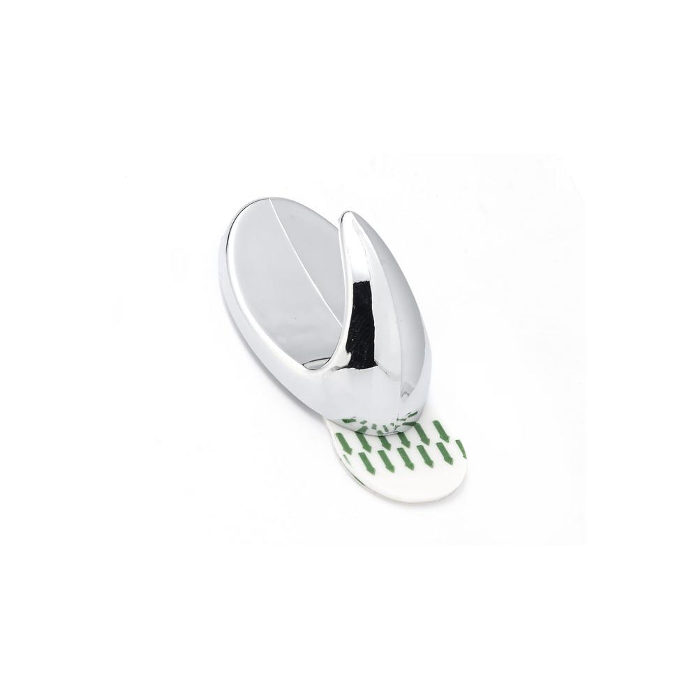 Richelieu Hardware Adhesive 21/8 in. Chrome Utility Hook (3Pack)RH3002933140 The Home Depot