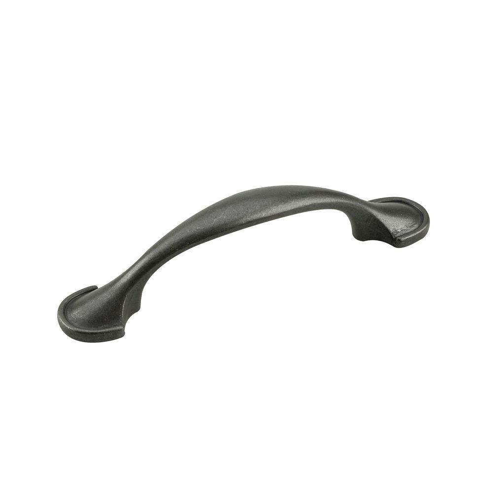 Richelieu Hardware 7 in. (178 mm) Matte Black Cabinet Pull-BP512127900 ...