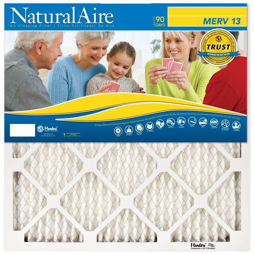 NaturalAire 12 in. x 12 in. x 1 in. Elite Pleated Air Filter FPR 10