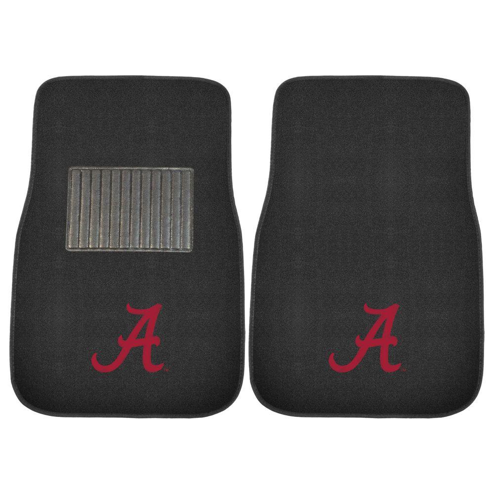 Fanmats Ncaa University Of Alabama 2 Piece 17 In X 25 5 In