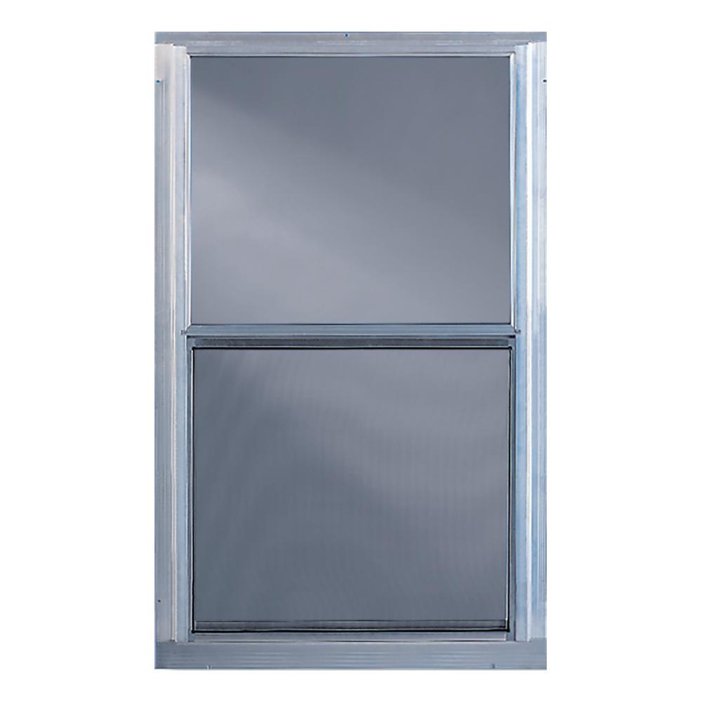 WeatherStar 24 in. x 39 in. 2Track Storm Aluminum WindowC2012439