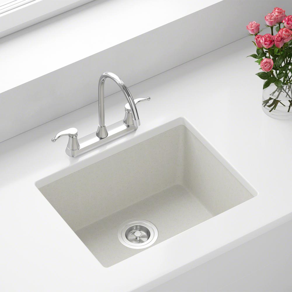 White Mr Direct Drop In Kitchen Sinks 808 White 64 1000 