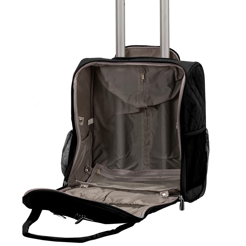 rockland melrose wheeled underseat carry on spinner