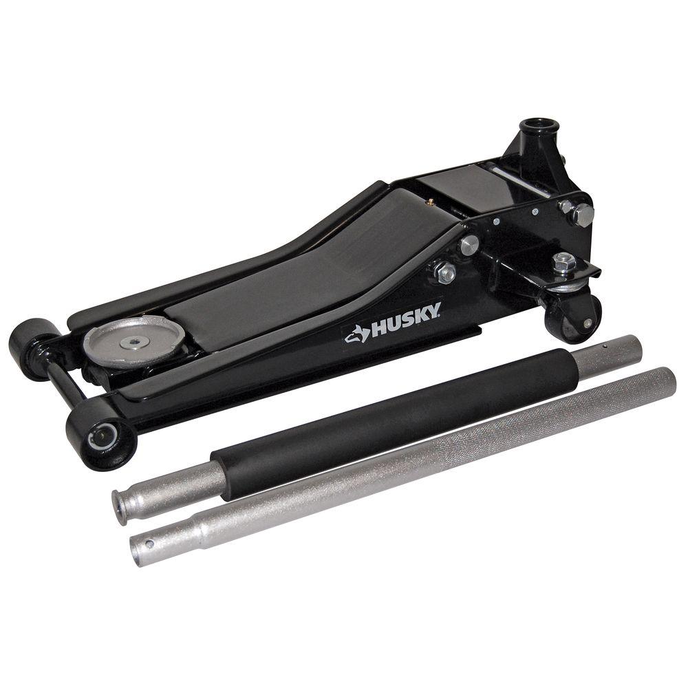 Husky 3 Ton Low Profile Floor Jack With Speedy Lift Hd00120 The