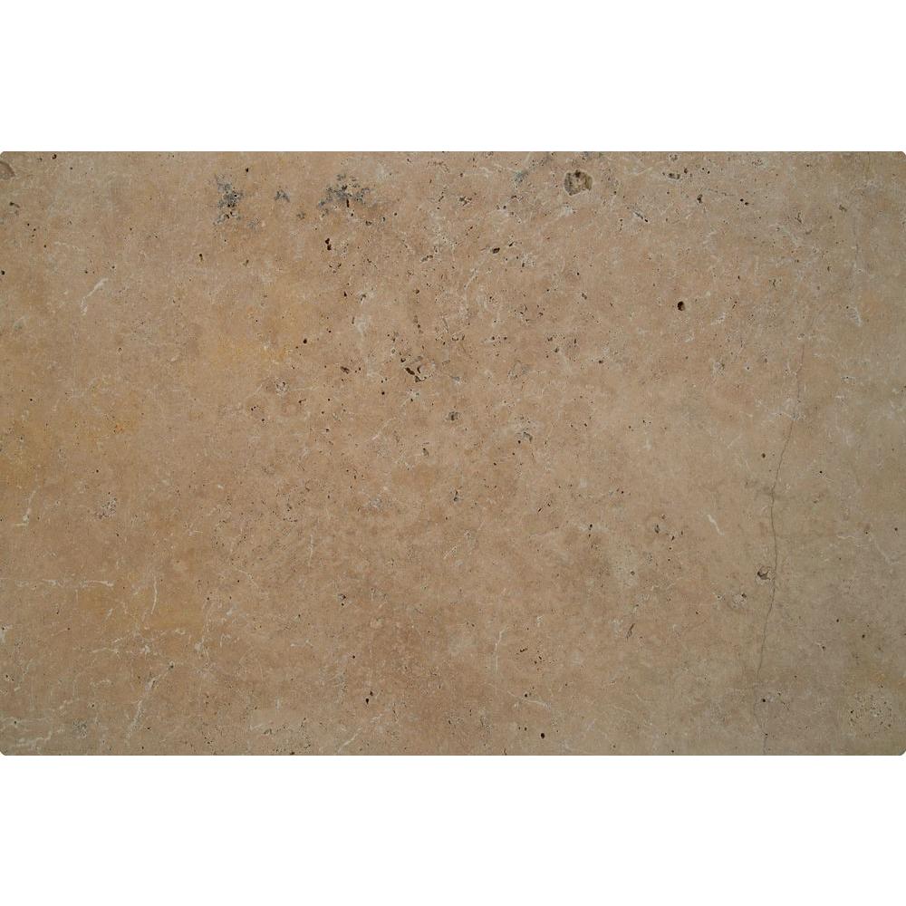 MSI Tuscany Beige 16 in. x 24 in. Tumbled Travertine Paver Tile (15