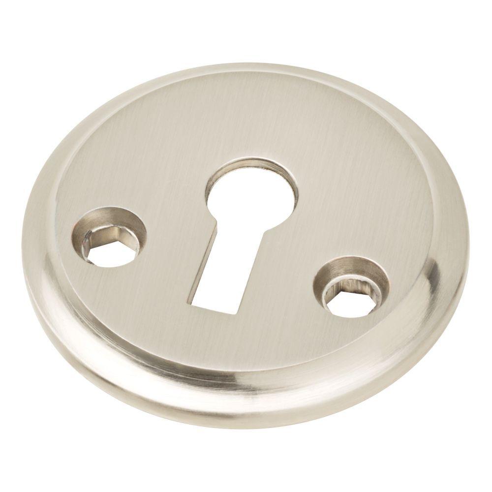 Liberty 2 in. Vintage Replica Satin Nickel Keyhole CoverRKH001SNC