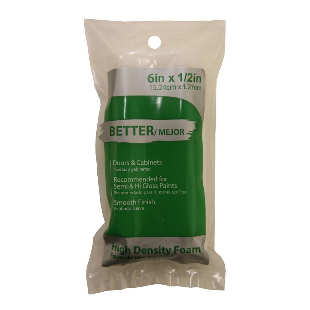 6 in. HighDensity Foam Roller Covers (2Pack)6FOAMQDH The Home Depot