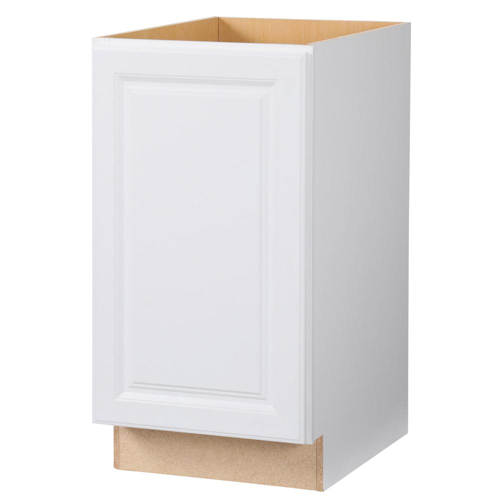 Base Kitchen Cabinets The Home Depot Hampton Embled 18x34 5x24 In Pull Out Trash Can Base Kitchen Cabinet