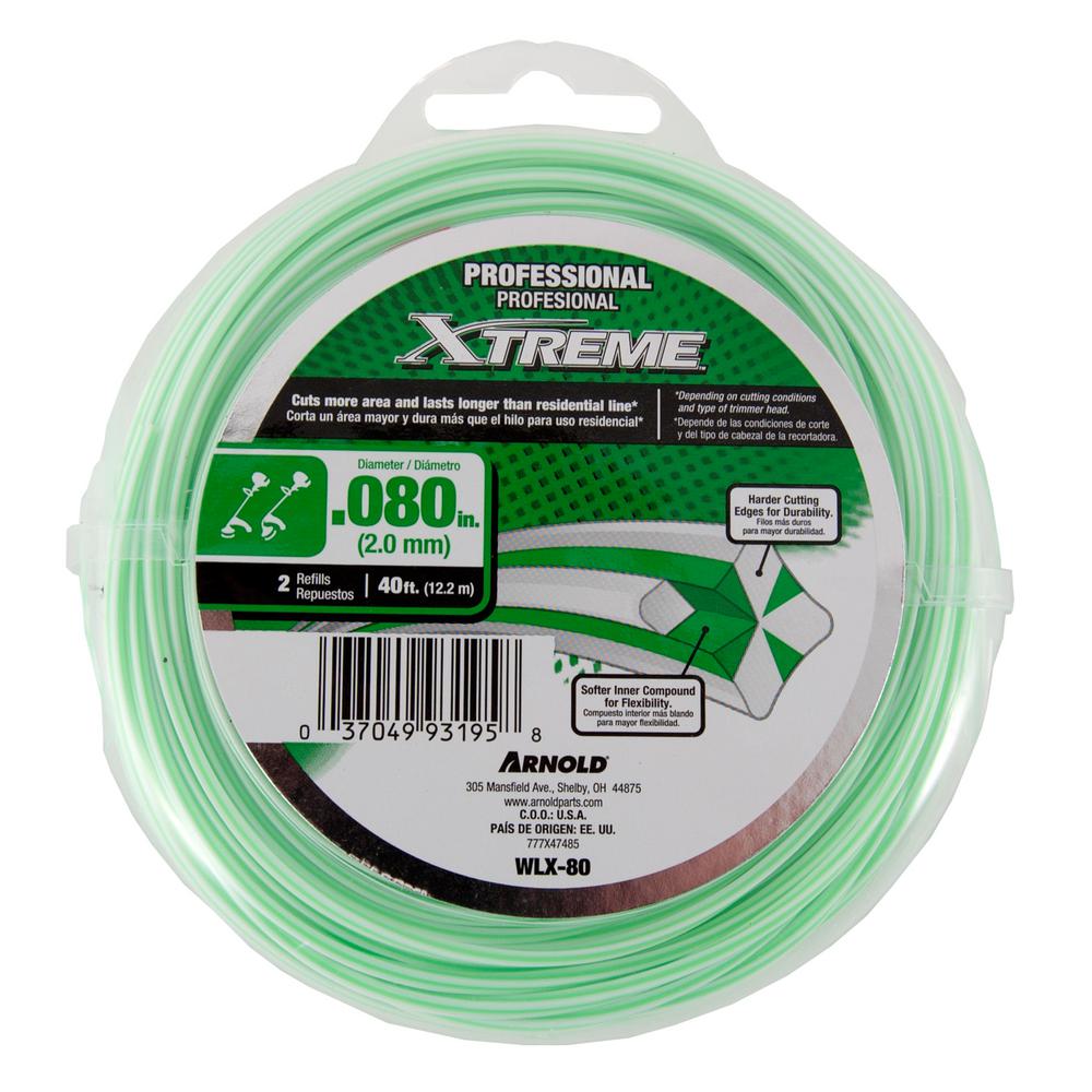 Arnold 40 ft. Professional 0.080 in. Trimmer Line for Straight and Curved Shaft String Trimmers