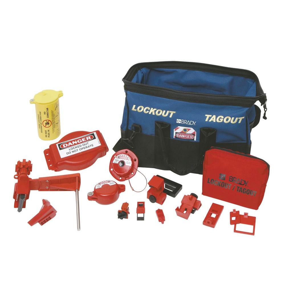 Ideal Basic Lockout/Tagout Kit (15Piece)44970 The Home Depot