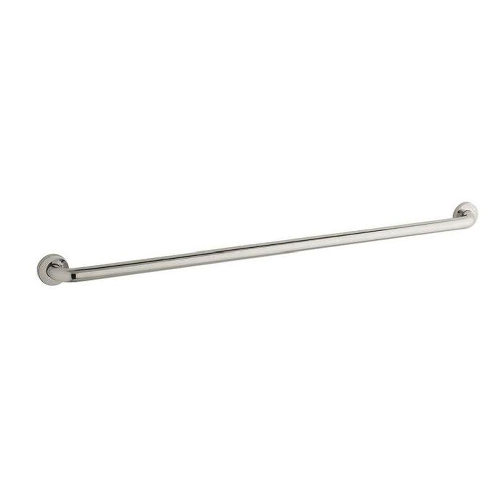 KOHLER Contemporary 42 In X 1 1 2 In Grab Bar In Vibrant Polished   Vibrant Polished Nickel Kohler Grab Bars K 14565 Sn 64 300 