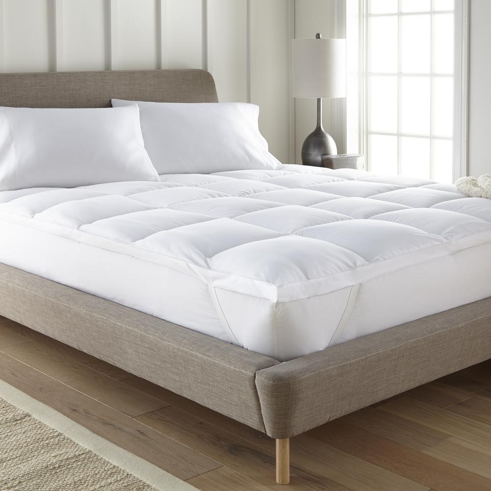 Becky Cameron Luxury 18 in. Twin Down Alternative Mattress TopperIEHMATTPADTWIN The Home Depot