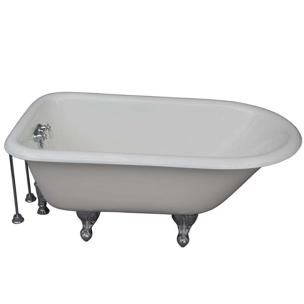 4 foot cast iron bathtub