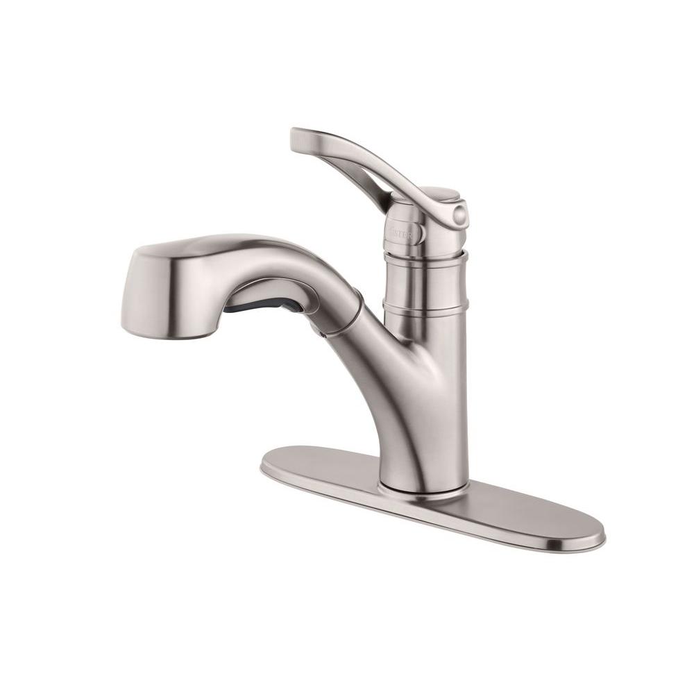 Pfister Brea 8 in. Widespread 2Handle Waterfall Bathroom Faucet in