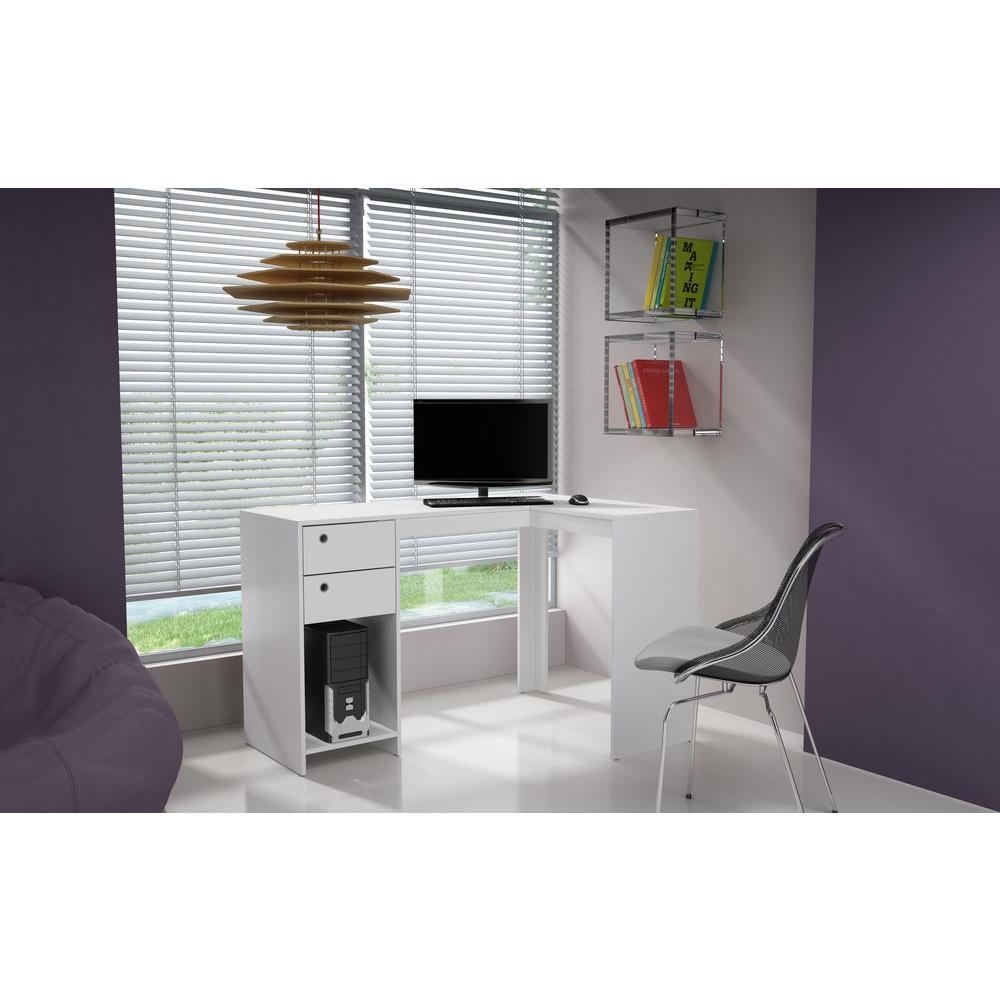 White - Desks - Home Office Furniture - The Home Depot