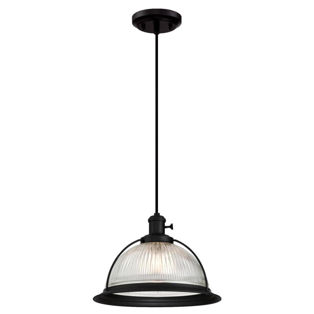 Westinghouse 1 Light Matte Black Pendant 6337300 The Home Depot 9578