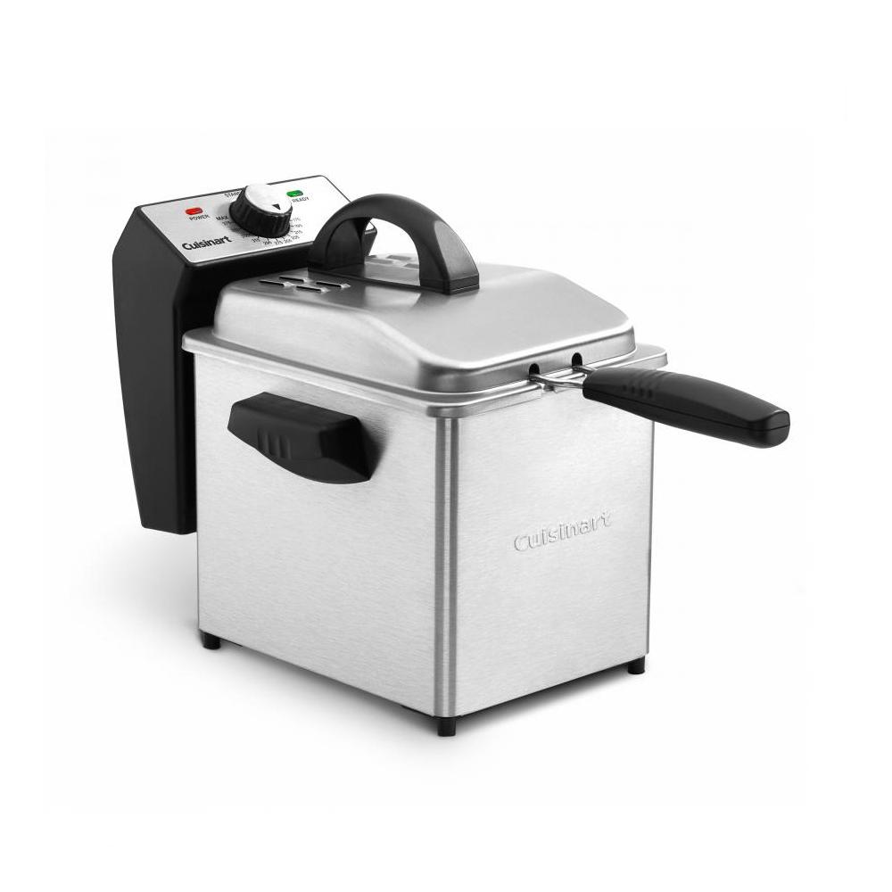 DeLonghi Dual Zone 4L Stainless Steel Deep Fryer with Easy Clean Drain