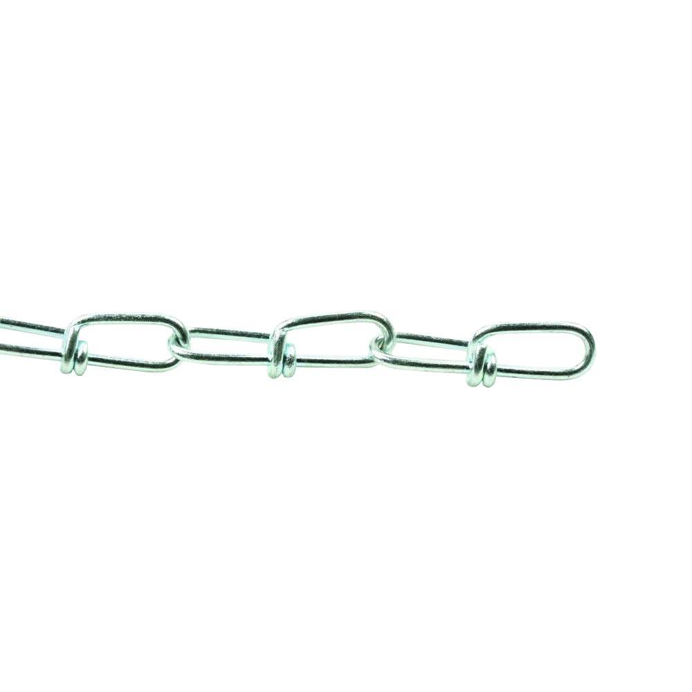Everbilt 1 x 200 ft. ZincPlated Double Loop Chain806270 The Home Depot