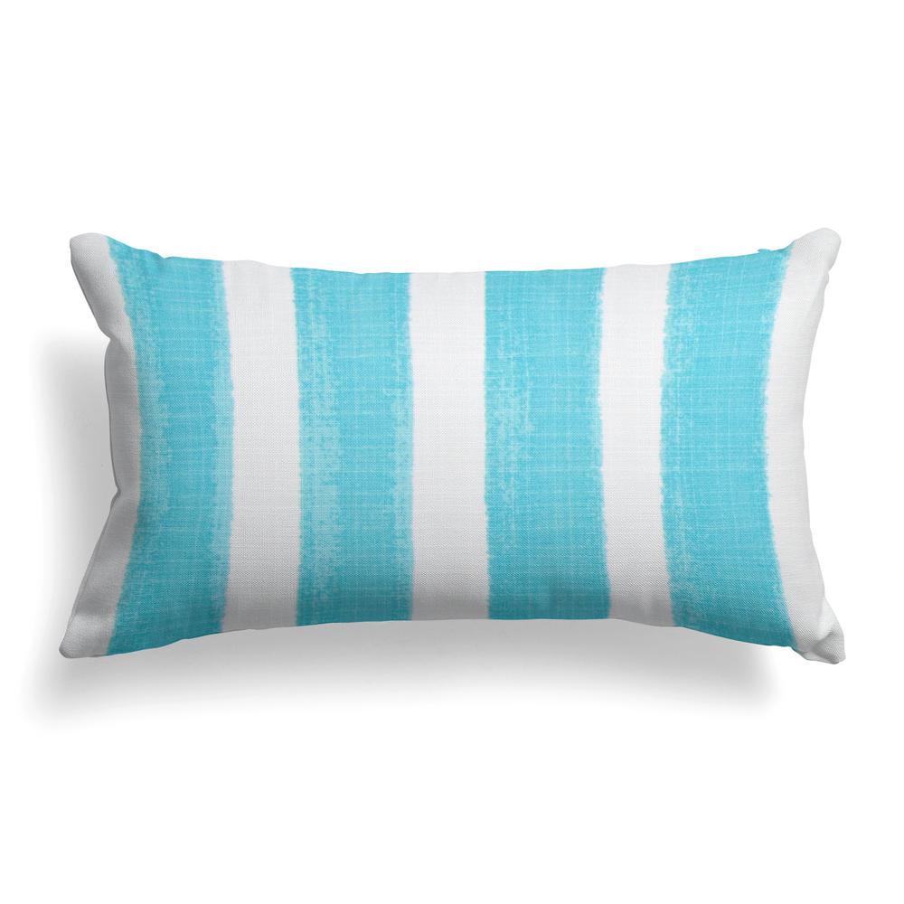 aqua outdoor pillows