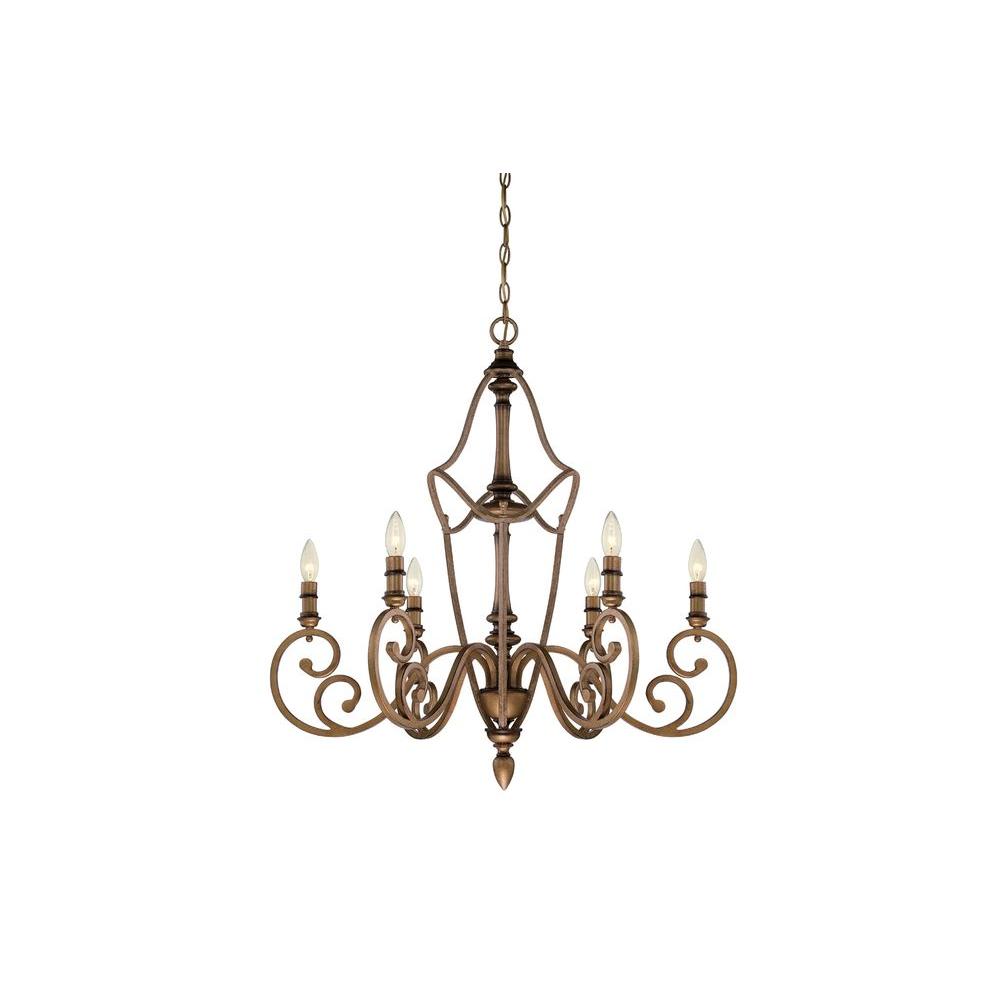Designers Fountain Isla 6 Light Aged Brass Chandelier 85686 Abs Designers Fountain Isla 6 Light Aged Brass Chandelier