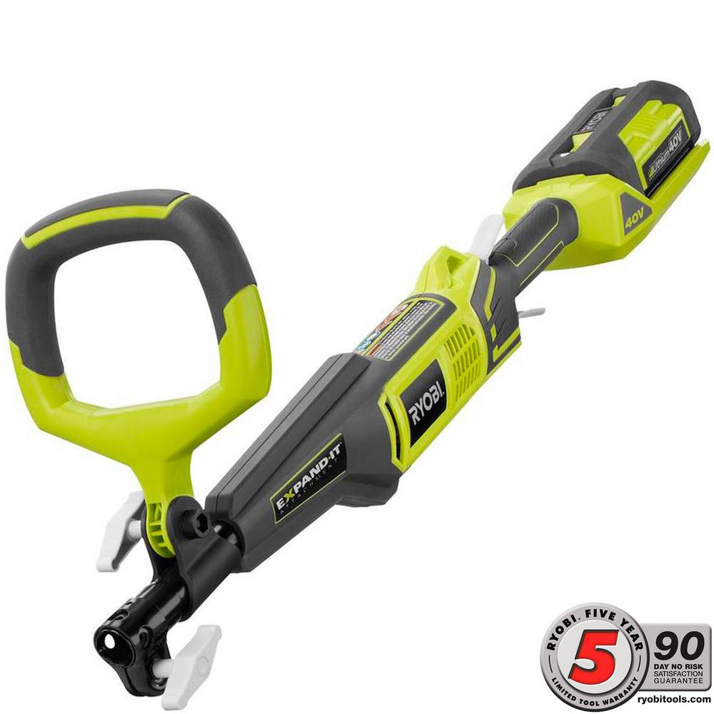 Ryobi Expand It 40 Volt Lithium Ion Cordless Attachment Capable Trimmer Power Head 26 Ah 7343