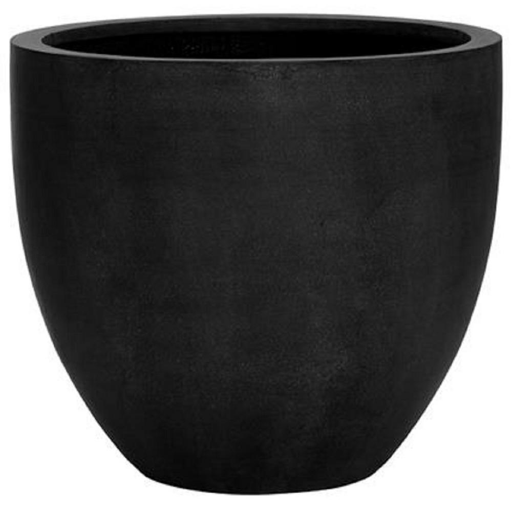 planter round fiberstone jesslyn indoor outdoor modern pots pottery pp pot natural small
