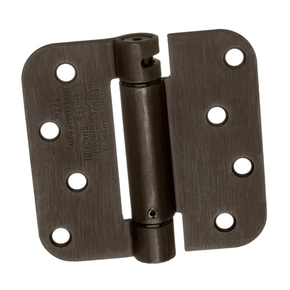 Dynasty Hardware 4 In. X 4 In. Oil Rubbed Bronze 5/8 In. Radius ...