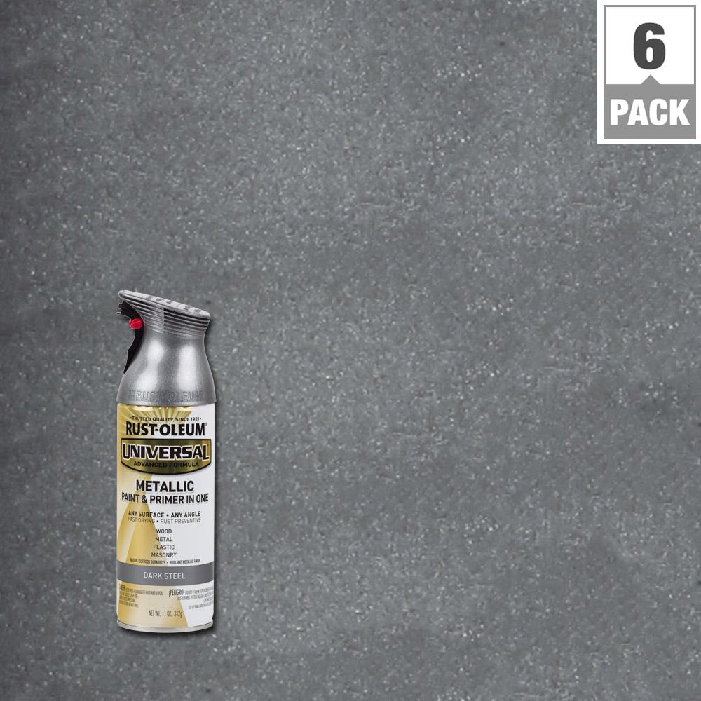 RustOleum Universal 11 oz. All Surface Metallic Champagne Mist Spray