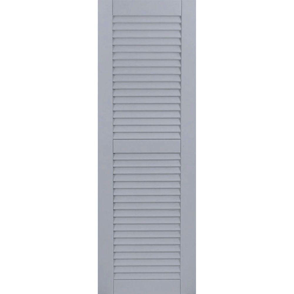 Ekena Millwork 12 in. x 72 in. Exterior Composite Wood Louvered