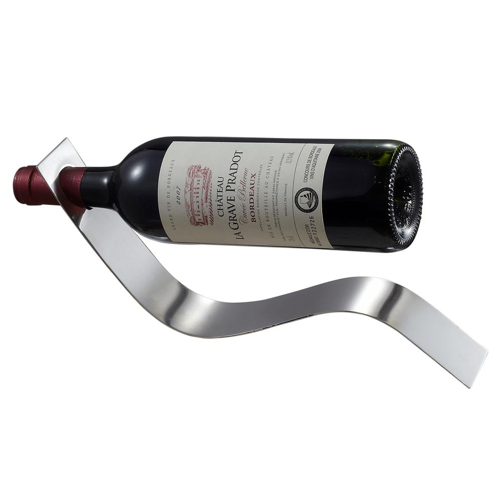 Visol Cuvee Stainless Steel Wine Bottle Holder Vac338 The Home Depot Visol Cuvee Stainless Steel Wine Bottle Holder