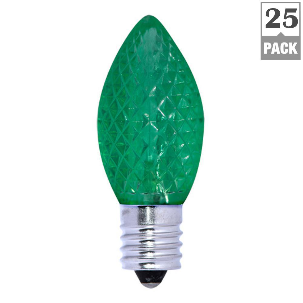 Green Colored Light Bulbs The Home Depot 5 Watt