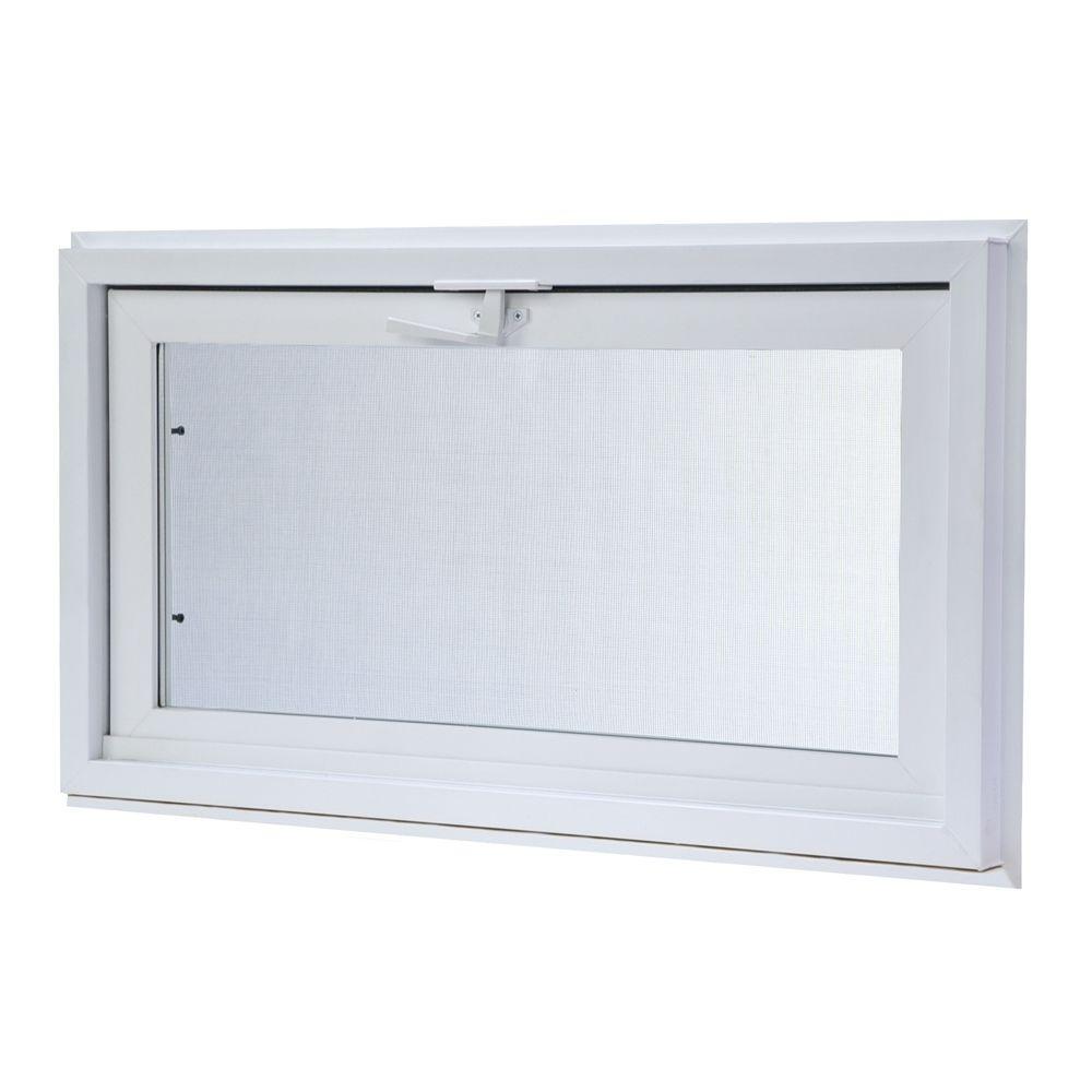 American Craftsman 3075 In X 1675 In White Hopper Vinyl Window