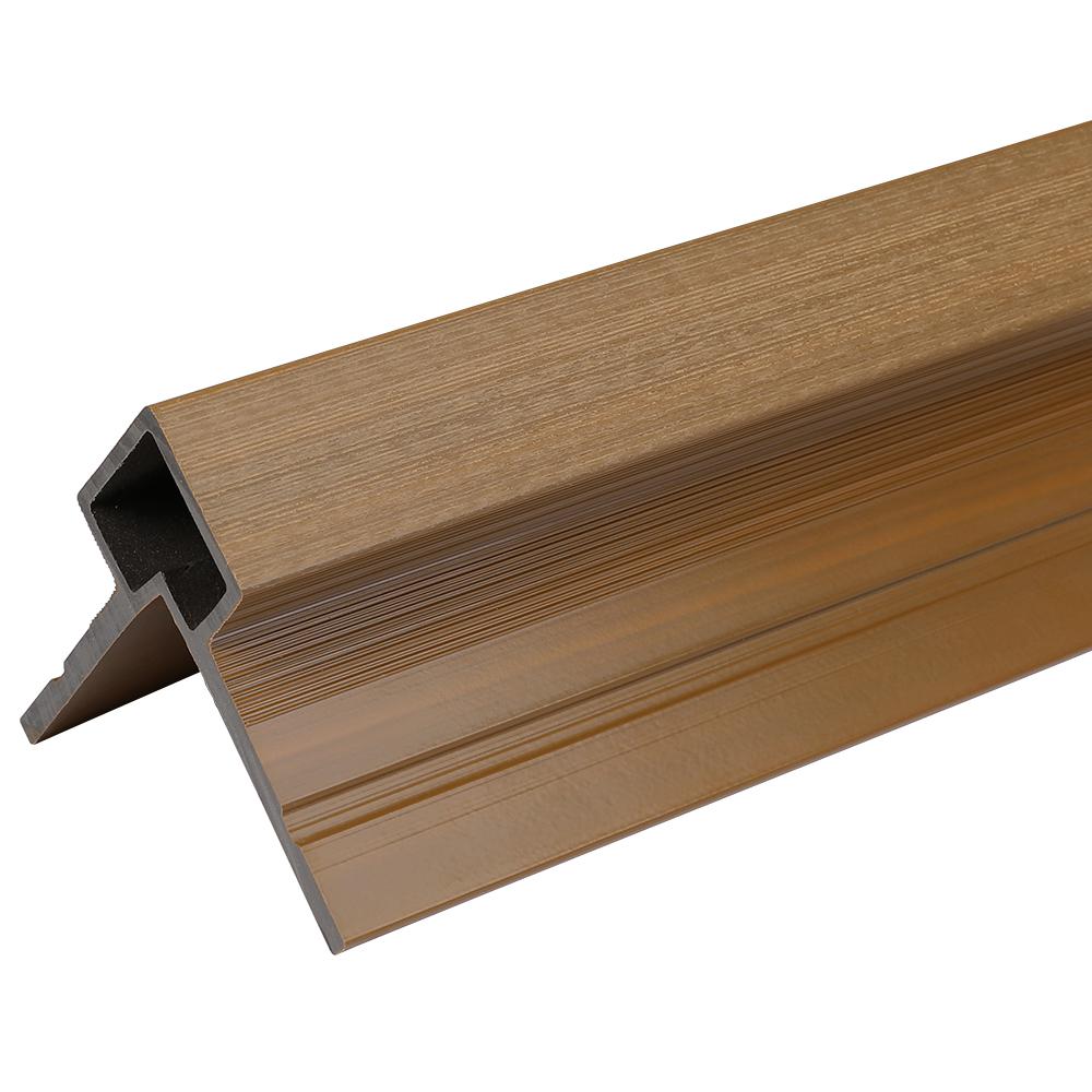 NewTechWood European Siding System 3 in. x 3.1 in. x 8 ft. Peruvian