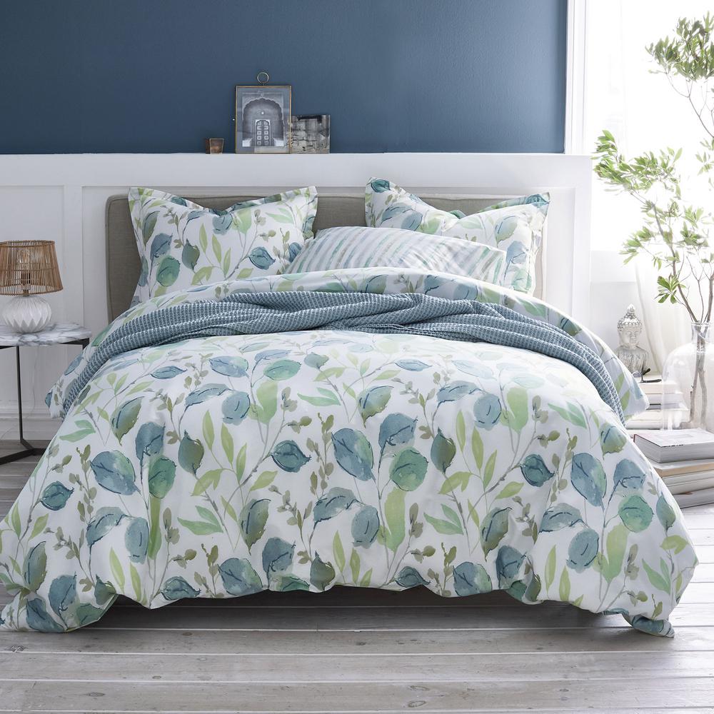The Company Store Griffin Leaf Multicolored Botanical Cotton