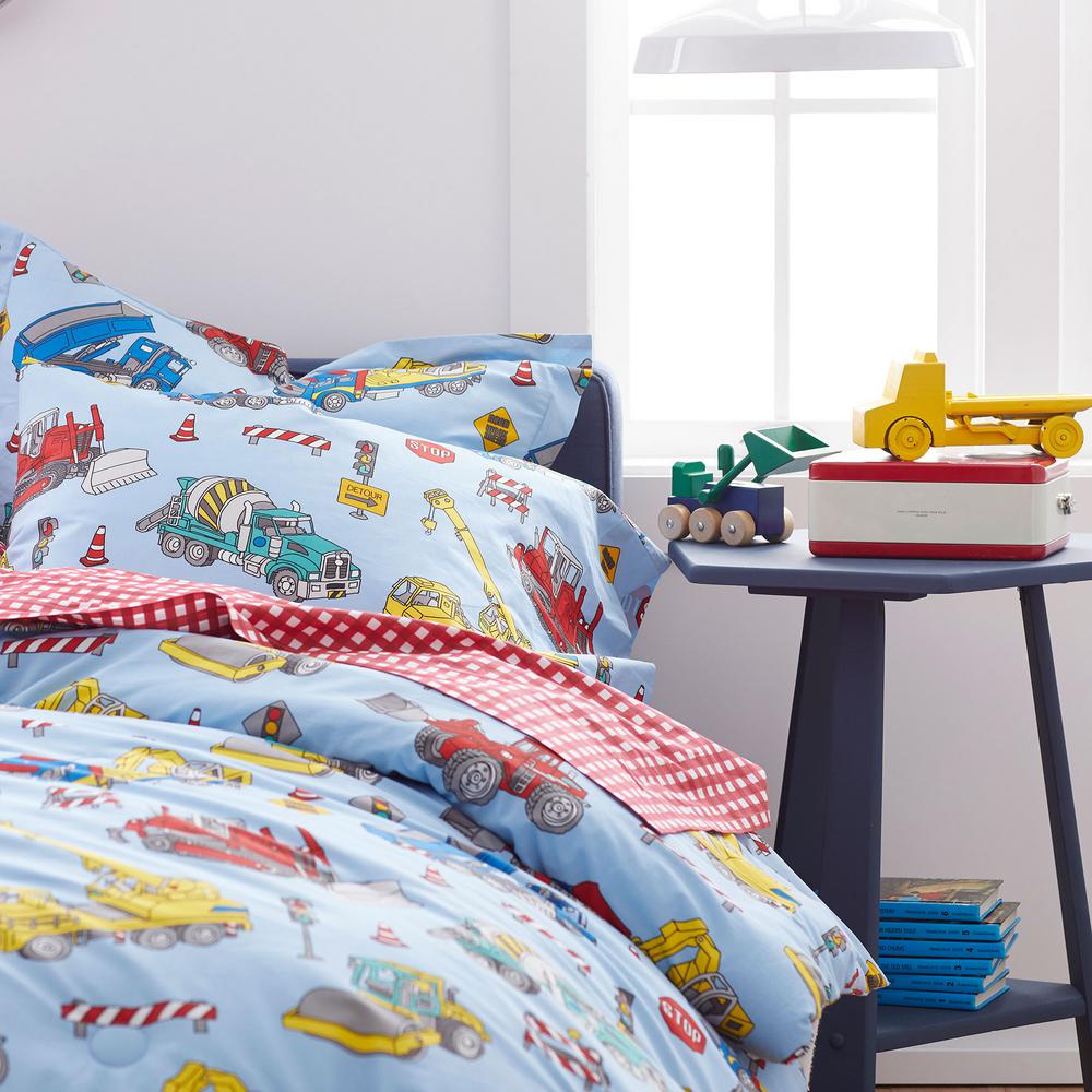 construction nursery bedding
