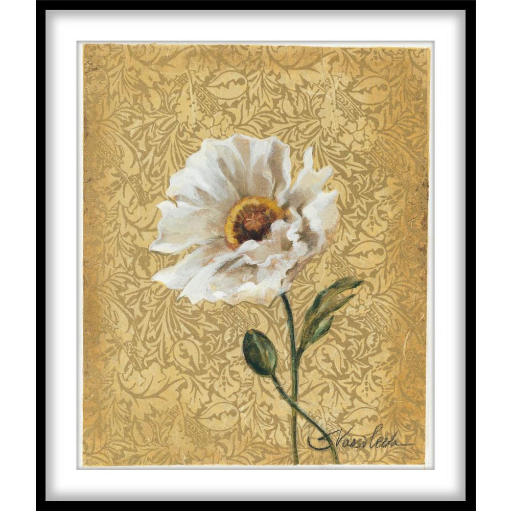 9 75 In X 11 Elegant Poppy Framed Wall Art