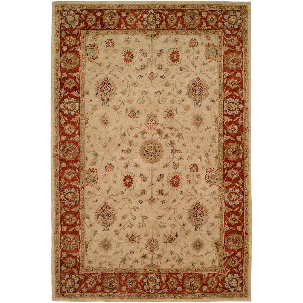 Nourison Fantasy Ivory Aqua 2 Ft X 3 Area Rug 217554 The Home Area Rug