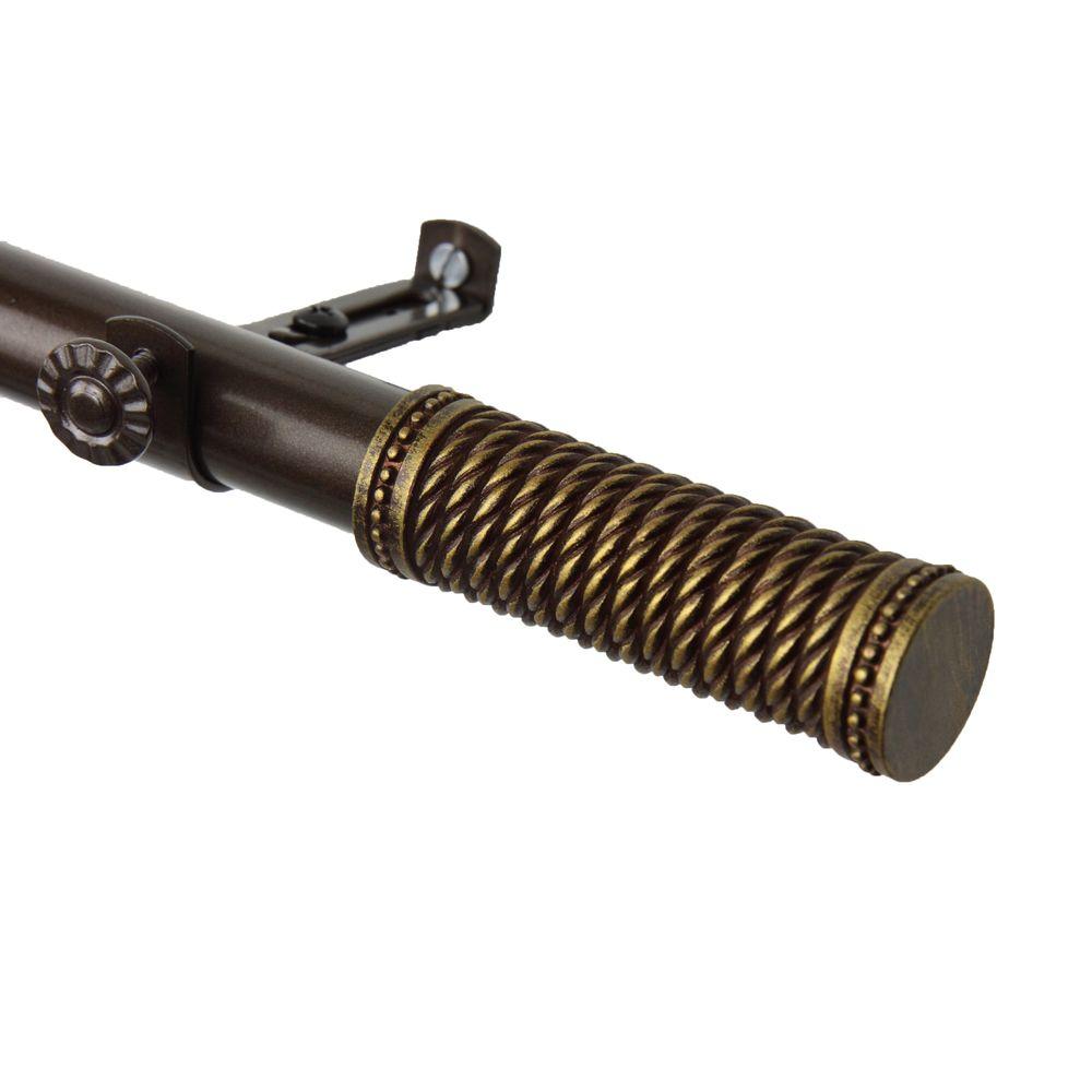 rod desyne bonbon curtain rod 120 in.170 in