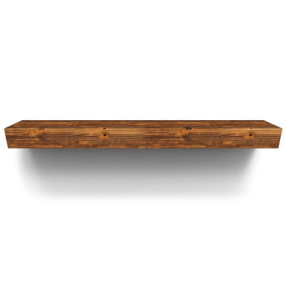 Rustica Hardware Sundance 72 in. x 6 in. Rustic Mantel ...