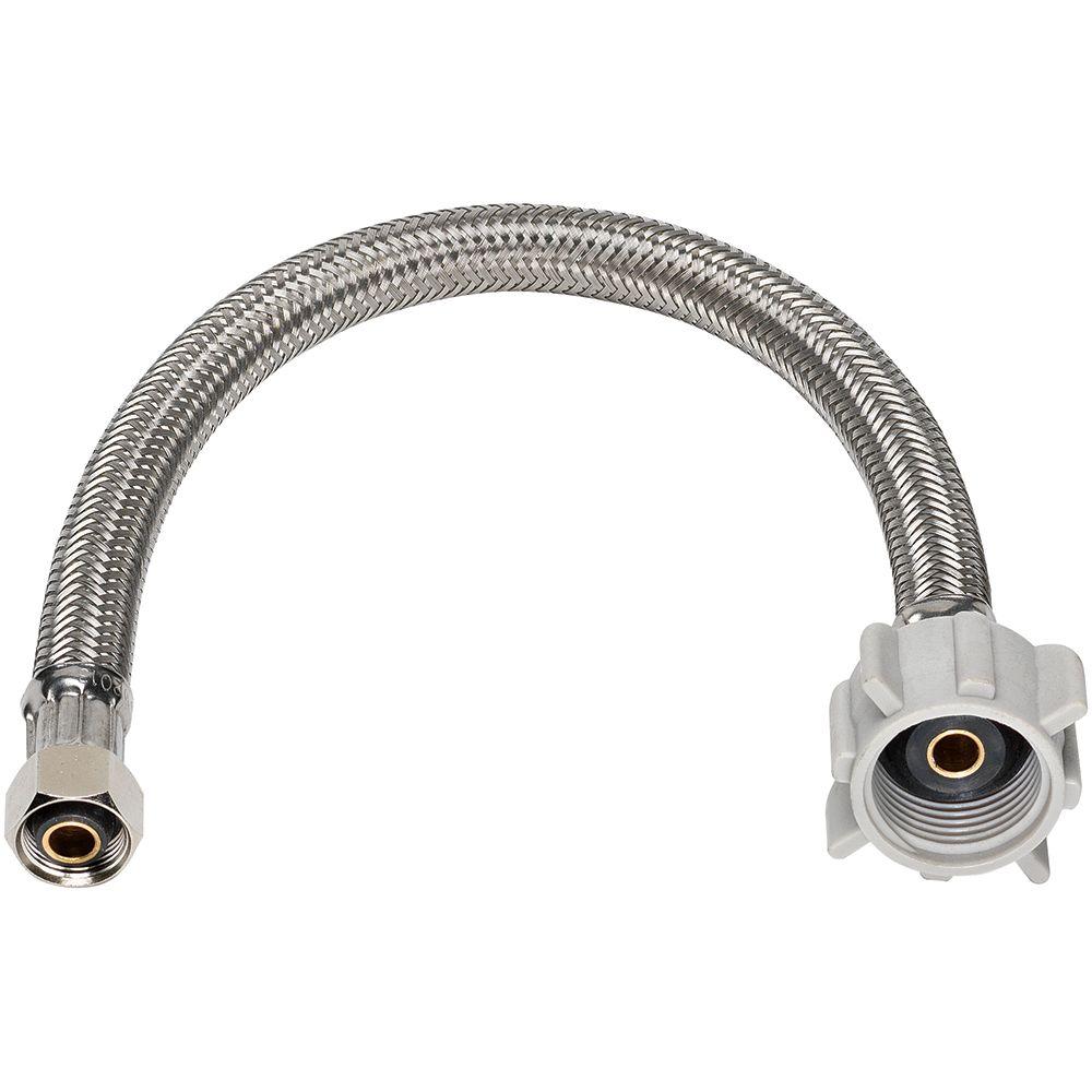 supply toilet line stainless steel braided flare bc homewerks worldwide faucet od ips homedepot