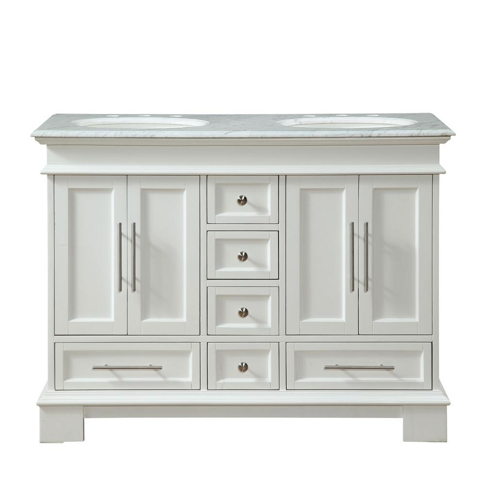48 Inch Vanities Bathroom Bath The Home Depot 48 Inch Vanities Bathroom