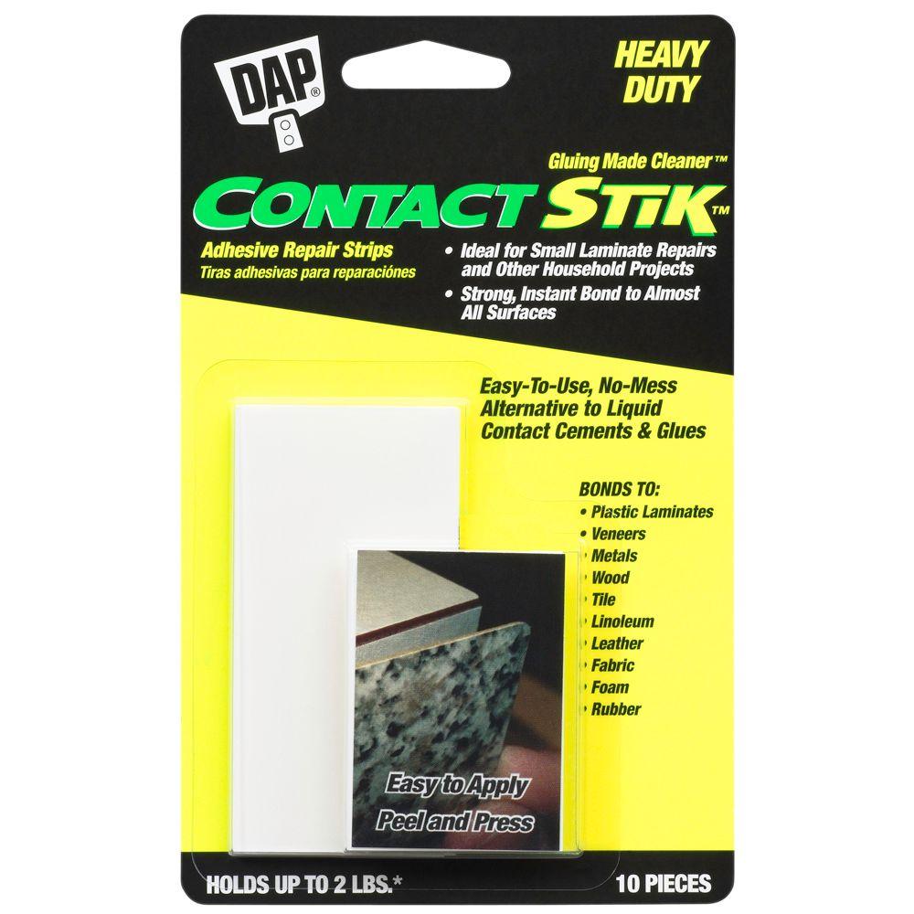 DAP Contact Stik 21/2 ft. Adhesive Repair Strips (10Pack)7079801215
