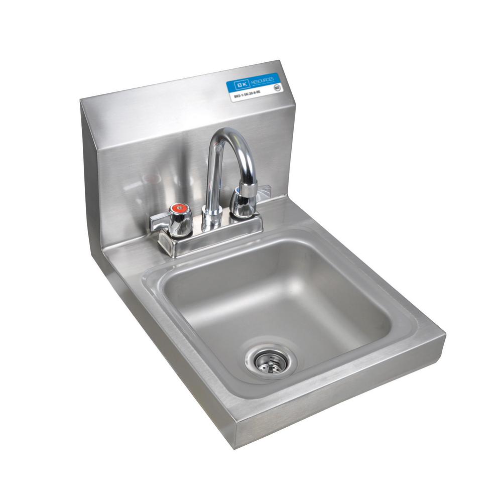 Stainless Steel - Wall Mount Sinks - Bathroom Sinks - The Home Depot