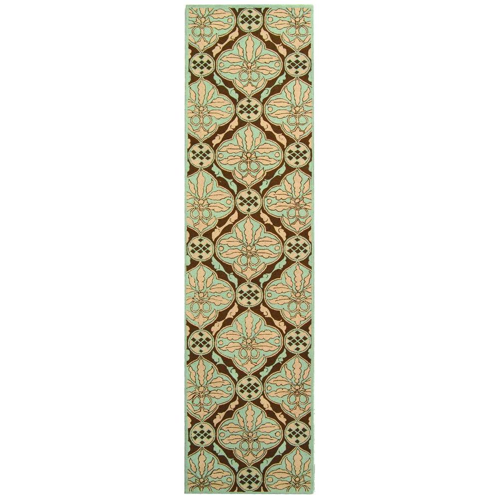 Safavieh Chelsea Brown 3 ft. x 10 ft. Runner RugHK331B210 The Home